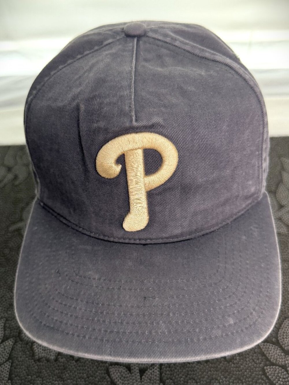 Nike Pro Philadelphia Phillies Anthracite Monotone Adjustable Cap/Hat Size M/L